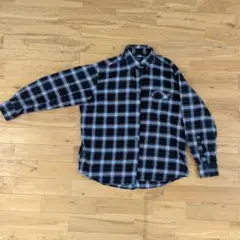 POLO チェック柄 長袖シャツ 4L　大きめサイズのサムネイル