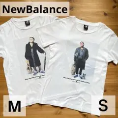 NewBalance グランパ グランマ Tシャツ 2枚セット ホワイト S M