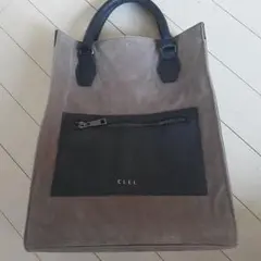 CLEL スエード風トートバッグ