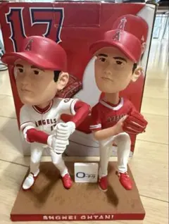 大谷翔平ボブルヘッド　2点セット　新品未使用 大谷翔平 ボブルヘッド 2体セット【新品未開封品】 大谷翔平
