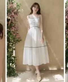 新品タグ付き☆Her lip to Iria Mini Dress Mサイズ - メルカリ
