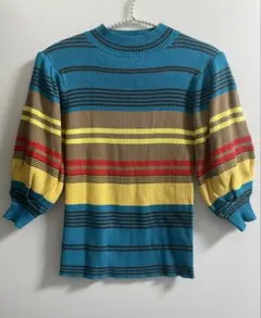 SLY マルチボーダートップス