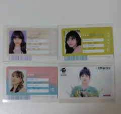 TWICE モモ IDカード クリアトレカ　4枚セット