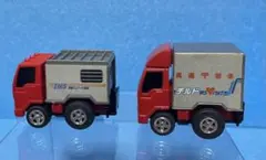 【チョロQトラック】郵政事業庁発足記念　国際スピード郵便車　チルドゆうパック車