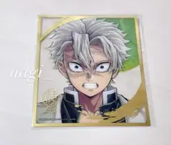 ん*ご様 鬼滅の刃　柱展　時透無一郎　グリッター缶バッジセット 柱展【時透無一郎】キービジュアルグリッター缶バッジセット