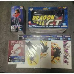 ドラゴンボールGT B賞 超サイヤ人4ベジータ フィギュアクリアファイル