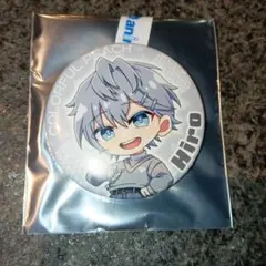 ヒロくん　カラフルピーチ　缶バ