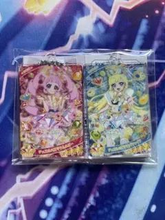 【ナムコ限定】ひみつのアイプリ　カードキーホルダー　ひまり　みつき