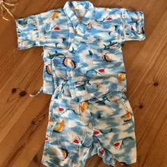 BREEZE シャーク柄 甚平 サイズ80