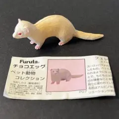 チョコエッグ ペット動物 第1弾 フェレット アルビノ 海洋堂