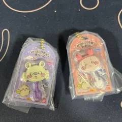 ちいかわ ミニチュア ロリポップチョコチャーム モモンガ　カニちゃんセット