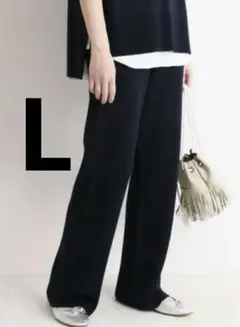 SLOBE IENA☆ウォッシャブルスムースニットパンツ