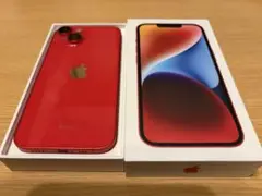 【美品】iPhone 14 (PRODUCT) RED 256GB