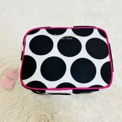 新品kate spade NEW YORK ポーチメイクポーチ　ドット