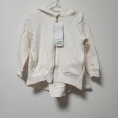 ☆新品　プティマイン　フレアZIPパーカー☆100 90