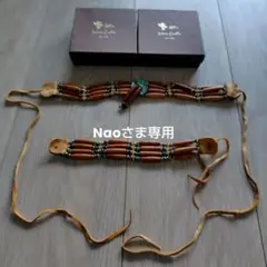 インディアンジュエリー　ネックレスとブレスレットのセット