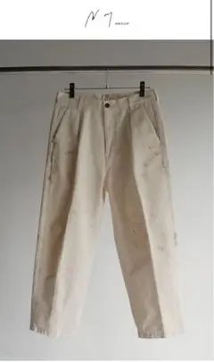 ANCELLM PAINT CHINO TROUSERS