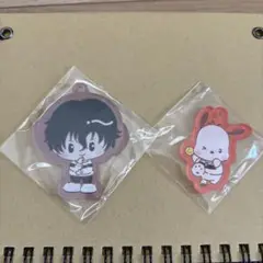 新テニスの王子様×サンリオ コレクションキーホルダー　観月&ポチャッコ
