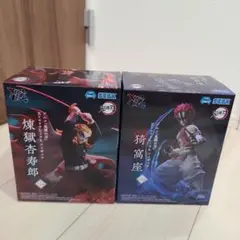 鬼滅の刃 XrossLink クロスリンク フィギュア 煉獄杏寿郎　猗窩座