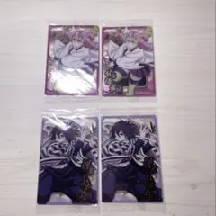 鬼滅の刃 甘露寺蜜璃 伊黒小芭内 ウエハースカード N 4枚セット 新品未使用