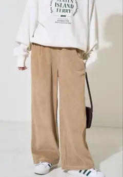 FREAK'S STORE、フリークスストア◎カットコーデュロイパンツ