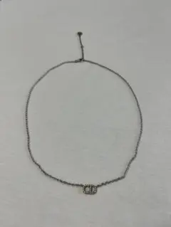 Christian Dior CDロゴ ネックレス シルバーのサムネイル