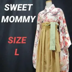 SWEET MOMMY　スウィートマミー　袴　女の子　L　花柄　卒業式