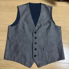 オリヒカ　ORIHICA GARAGE グレー スーツベスト