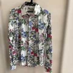 Scotch & Soda 花柄 長袖シャツ ホワイト Sサイズのサムネイル