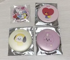 BT21 缶バッジ 4個セット