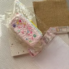 ピンク 星型装飾 小型シリコン製おもちゃ 海外製スクイーズ SQUEEZE