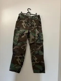 ★米軍★ 古着ウッドランドカモ柄 BDUカーゴパンツ