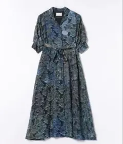Ameri FLOWER PATCHWORK CUT DRESS - メルカリ