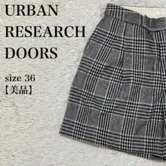 美品 URBAN RESEARCH DOORS グレンチェック ショートパンツ