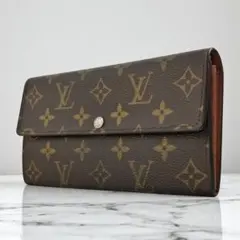 良品 ルイヴィトン モノグラム ポルトフォイユ サラ 長財布 827