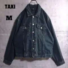 雰囲気最高★短丈 オーバーサイズ インディゴ デニムジャケット Gジャン 青 M