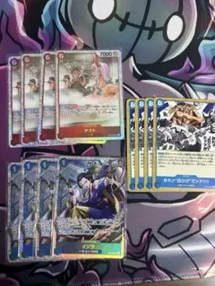 ワンピース カード　ヤマト　イゾウ　白ひげだ　×4枚ずつ