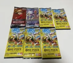 ワンピースカード　受け継がれる意志エッグヘッドクライシス神の島の冒険　7パック