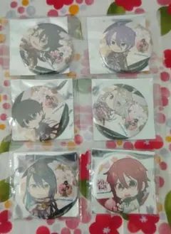 刀剣乱舞　アニメイト　カフェ　バッジ　陸奥守吉行　信濃藤四郎