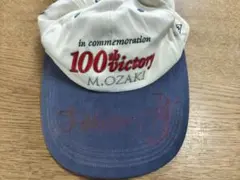 M.OZAKI 尾崎将司100th victory 記念キャップ 中古品