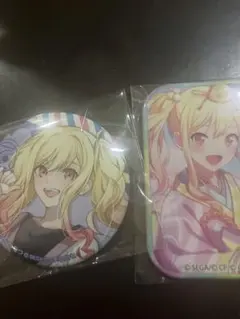 セガキャラクター 天馬咲希缶バッジ 2個セット