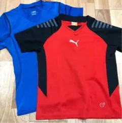 PUMA プーマ 120センチ　TIGORA  130センチ　サッカー　半袖