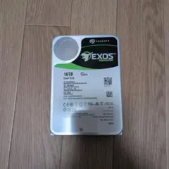 [土日限定価格、美品]Seagate EXOS 3.5インチHDD 16TB