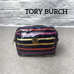TORY BURCH トリーバーチ ポーチ 化粧ポーチ 小物入れ ゴールド金具