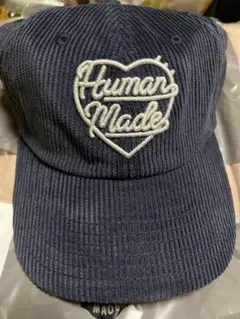 Human Made ハート刺繍 キャップ ネイビー - メルカリ