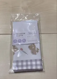 ランチョンマット　くま　お花　チェック　長方形　キッズ　女の子　ランチクロス