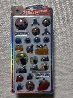 パペットスンスン　うるちゅるポップシール