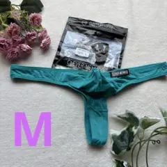 新品　メンズ Mサイズ　CLEVERMENMODE グリーン　男前　Tバック