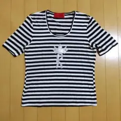 Roberta di Camerino ボーダー 半袖 Tシャツ 38 ロベルタのサムネイル