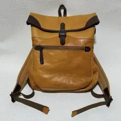 【中古】コモドプラスト フラップ式レザーリュックのサムネイル